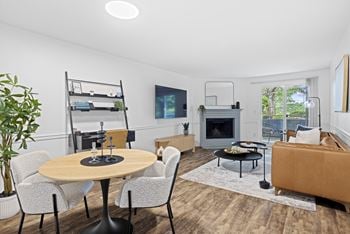 Spacious living room